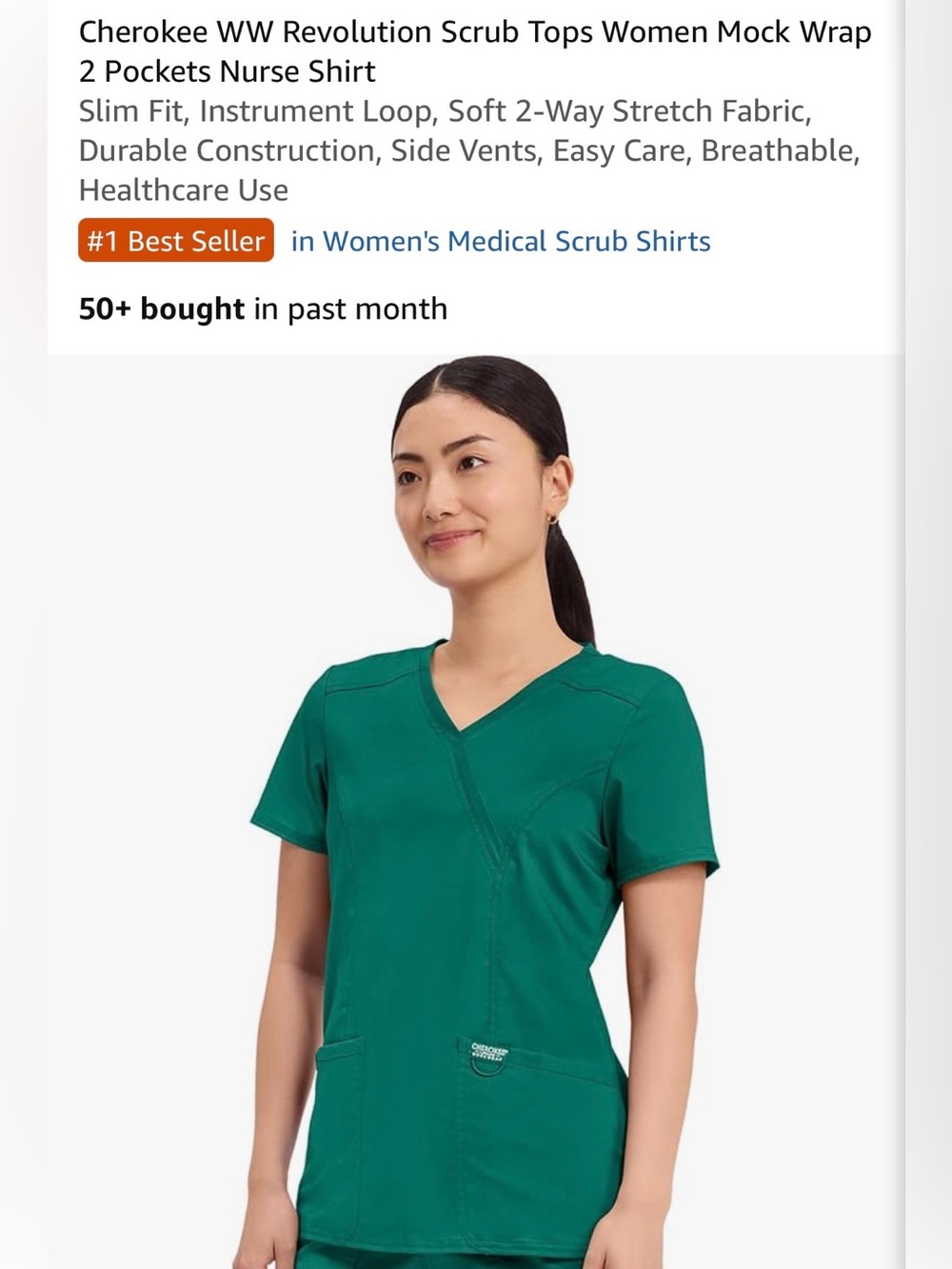 Cherokee scrubs set